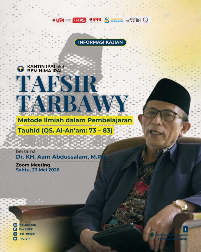 Bedah Metode Ilmiah dalam Tauhid, Jajaran Akademisi IPAI UPI Ikuti Kajian Tafsir Tarbawi