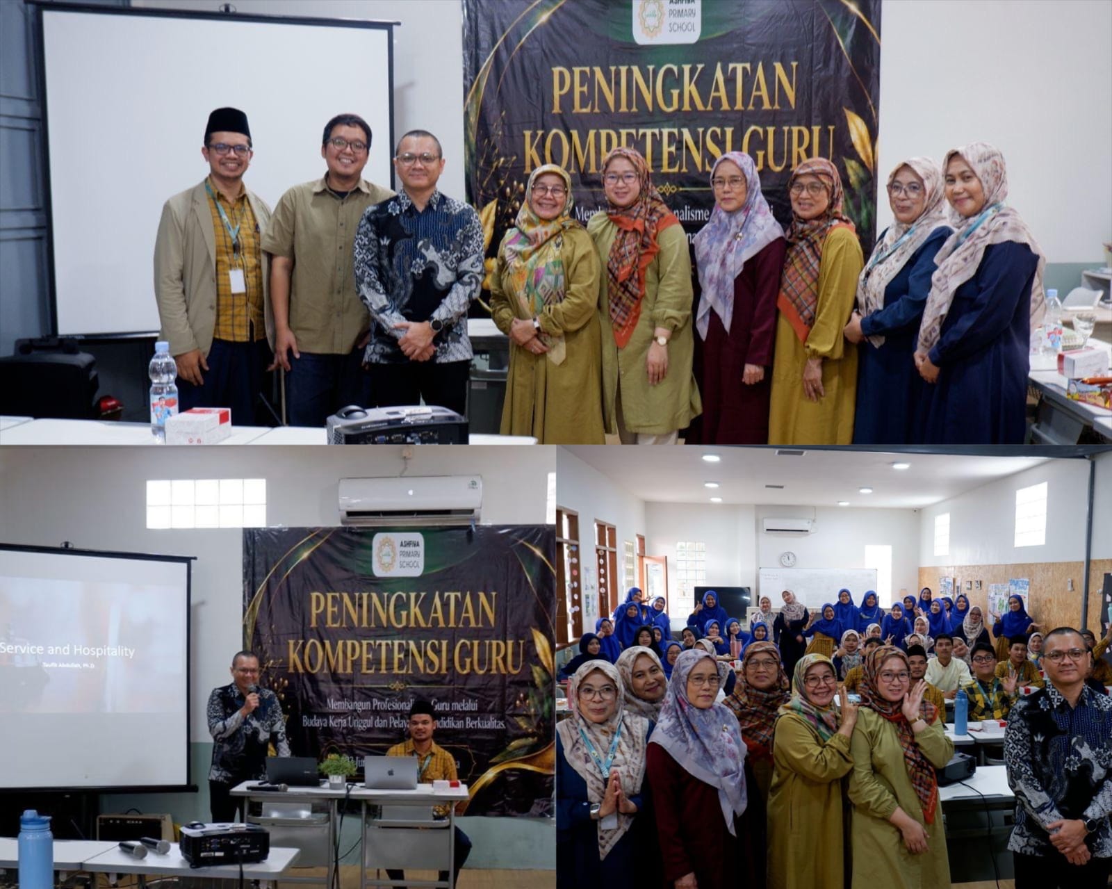 To Strengthen a Culture of Excellence in the Workplace, UPI MPP Faculty Members Conduct Teacher Training at Ashfia Primary School