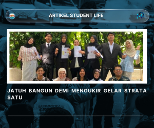 JATUH BANGUN DEMI MENGUKIR GELAR STRATA SATU