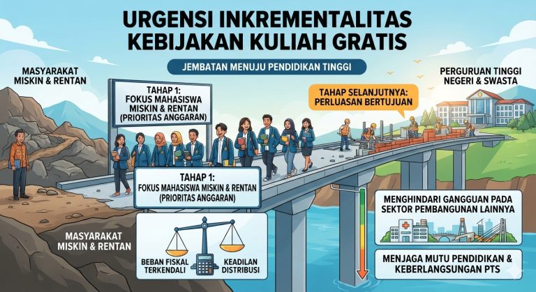 Urgensi Inkrementalitas Kebijakan Kuliah Gratis